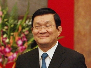 ประธานประเทศ เจืองเติ๊นซาง จะเดินทางไปเยือนประเทศลาว